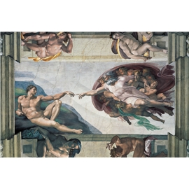 Pussel 5000 Bitar Michelangelo, Skapelsen
