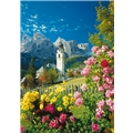 Pussel 1500 Bitar Italienska Dolomiterna
