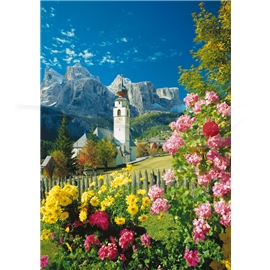 Pussel 1500 Bitar Italienska Dolomiterna