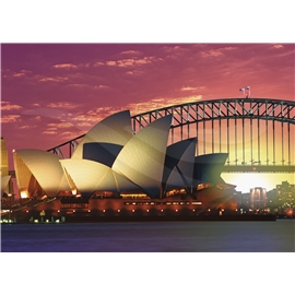 Pussel 1000 Bitar Sydney Operahus