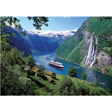 Pussel 1000 Bitar Norsk Fjord