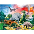Pussel 100 Bitar Dinosaurier