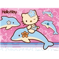 Pussel 200 Bitar XXL Hello Kitty