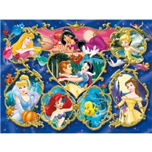 Pussel 300 Bitar Disneyprinsessor