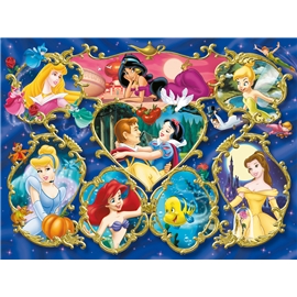 Pussel 300 Bitar Disneyprinsessor