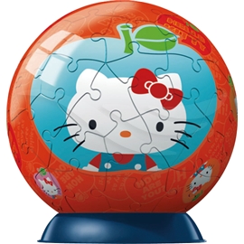 Pusselboll 60 Bitar Hello Kitty - Äpple