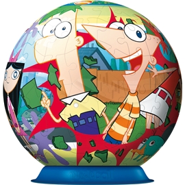 Pusselboll 108 Bitar Phineas & Ferb