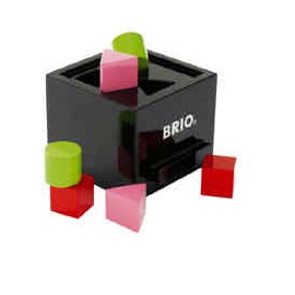 BRIO 30144 Plocklåda svart