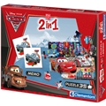 Cars 2 Pussel + Memo 2 i 1