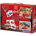 Cars 2 Pussel + Spel 4 i 1