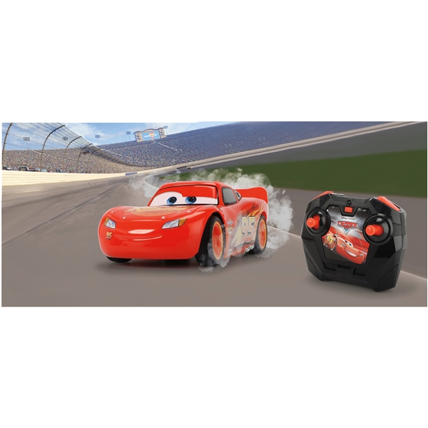 Disney Cars Radiostyrd McQueen Turbo Racer (Bild 2 av 4)