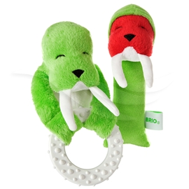 BRIO My Very First Walrus Teether and Rattle