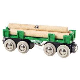 BRIO 33696 Timmervagn m Timmer