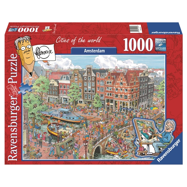 Pussel 1000 Bitar Amsterdam (Bild 1 av 2)