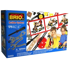 BRIO 34553 Grundsats Bygglek 176 Delar