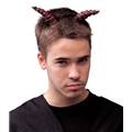 Halloween - Horn Spiralformade Röda