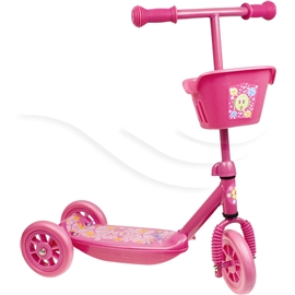 Happy Summer Sparkcykel m 3 hjul Rosa