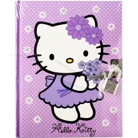 Hello Kitty Lila  Dagbok