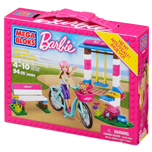 Mega Bloks 80286 Barbie Fab Park (Bild 3 av 3)