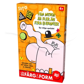 Fem Myror Färg Och Form