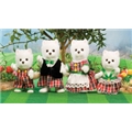 Sylvanian Families West Highland Terrier Family
