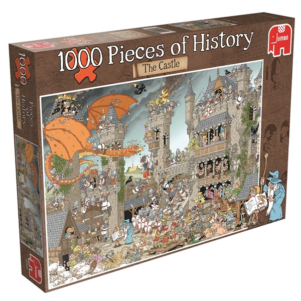 Pussel 1000 Bitar Pieces of History The Castle