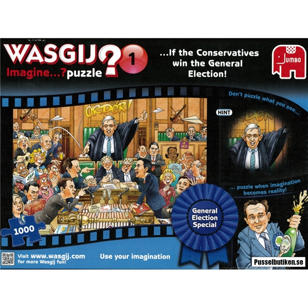 Wasgij Imagine Pussel #1 If the Conservatives win (Bild 1 av 3)