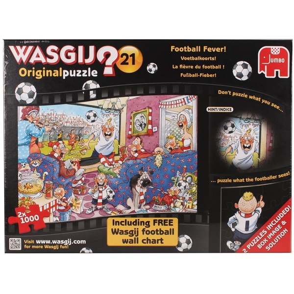 Wasgij Pussel #21 Football Fever (Bild 2 av 4)