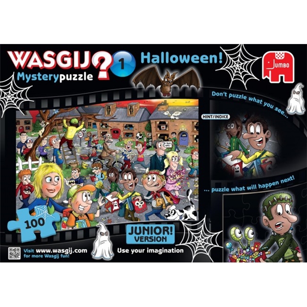 Wasgij Mystery Pussel 1 Halloween (Bild 1 av 4)
