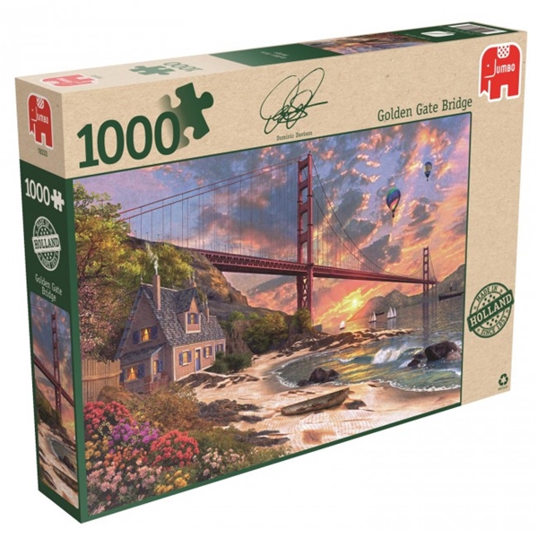 Pussel 1000 Bitar Golden Gate Bridge (Bild 3 av 4)