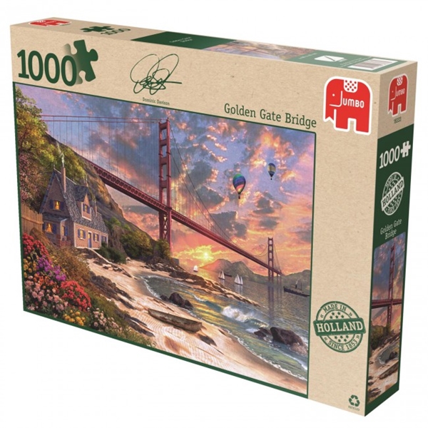Pussel 1000 Bitar Golden Gate Bridge (Bild 4 av 4)