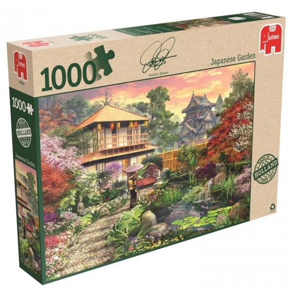 Pussel 1000 Bitar Japanese Garden (Bild 1 av 3)