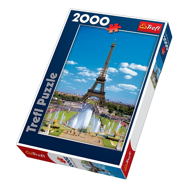 Pussel 2000 Bitar The Eiffel tower