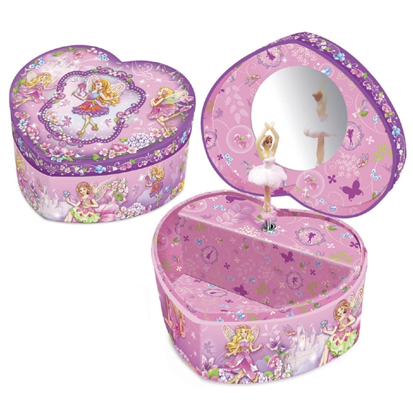 Fairy Heart Musical Jewelry Box