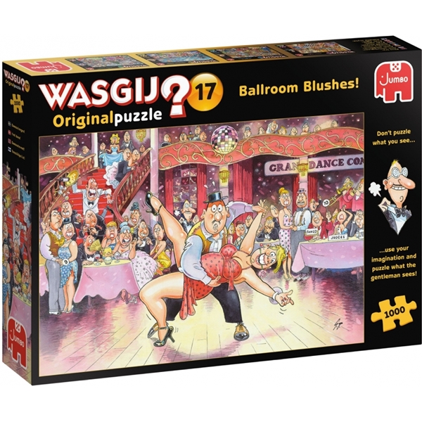 Wasgij Pussel #17 Ballroom Blushes (Bild 1 av 2)