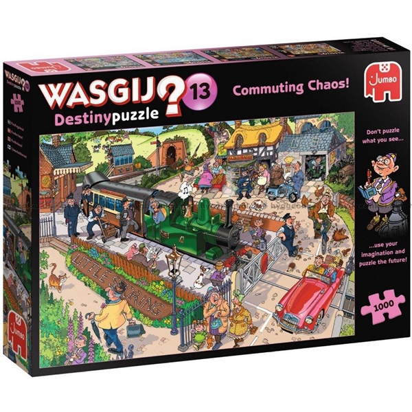 Wasgij Destiny Pussel #13 Commuting Chaos (Bild 1 av 2)