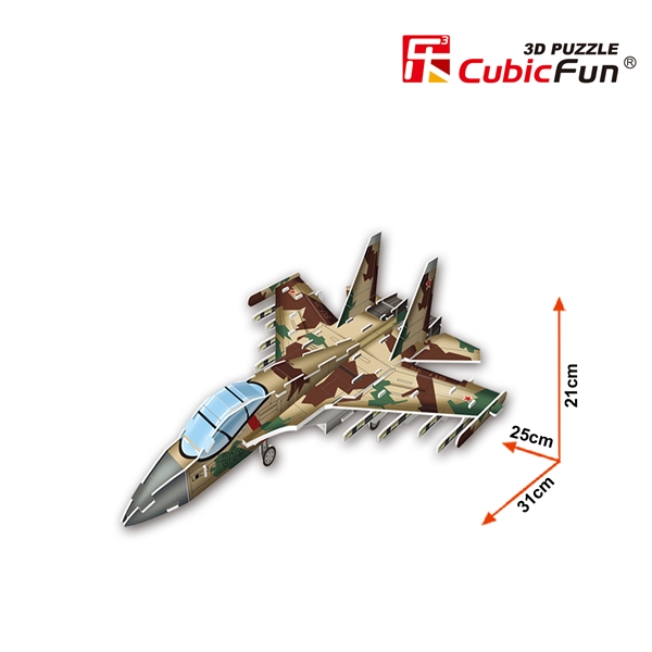 3D Pussel Super Military Sukhoi SU-35 (Bild 2 av 2)