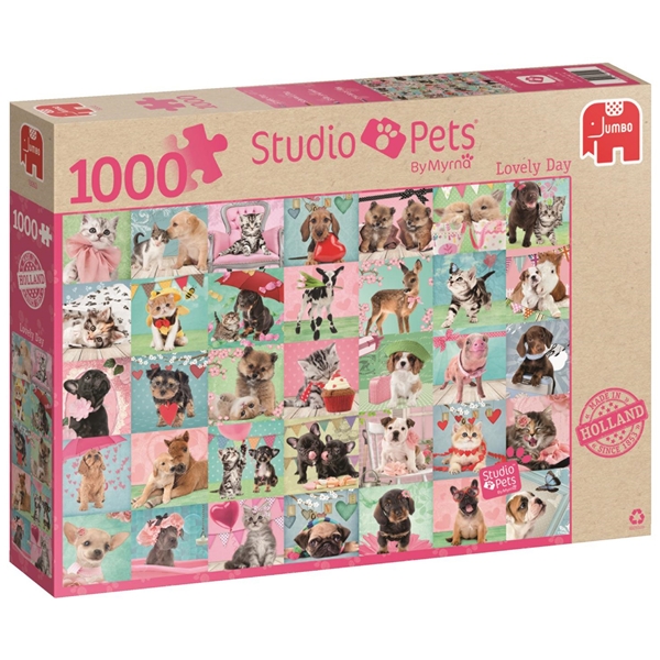 Pussel Studio Pets Lovely Day 1000 bitar