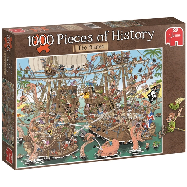 Pussel History, The pirates 1000 bitar