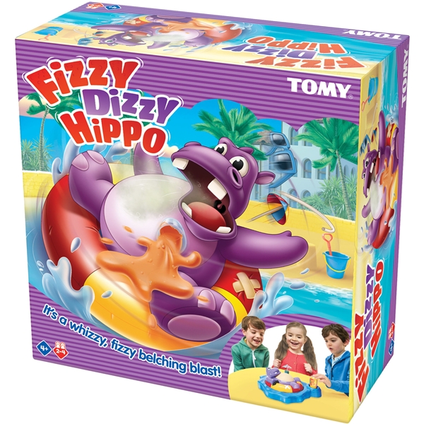 Tomy Fizzy Dizzy Hippo (Bild 2 av 2)