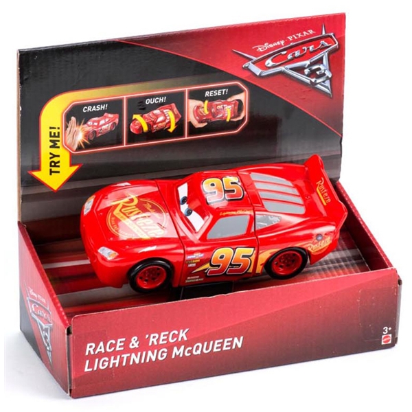 Cars 3 Race & Reck Lightning Mcqueen (Bild 4 av 4)