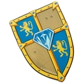 Maskerad - Sköld Blue Diamond