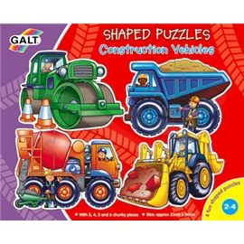 Puzzle Shaped - Byggmaskiner