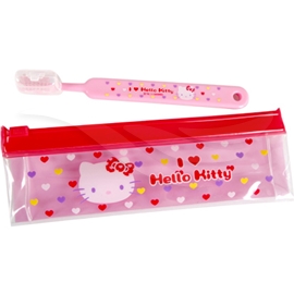 Hello Kitty Tandborste Med Fodral