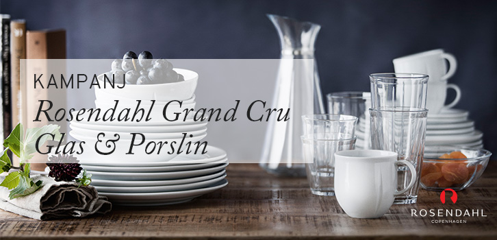 KAMPANJ - Rosendahl Grand Cru Glas och Porslin!