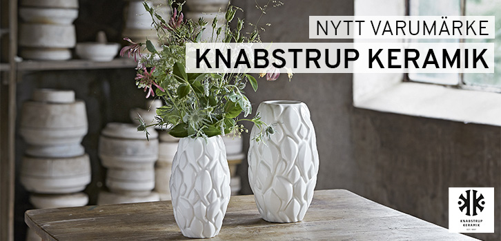 Nytt varumärke - Knabstrup Keramik!