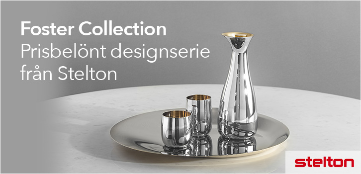 Kampanj på hela Foster Collection från Stelton!
