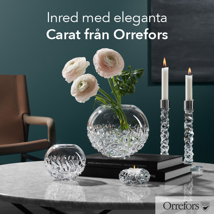 Kampanj på Carat från Orrefors!