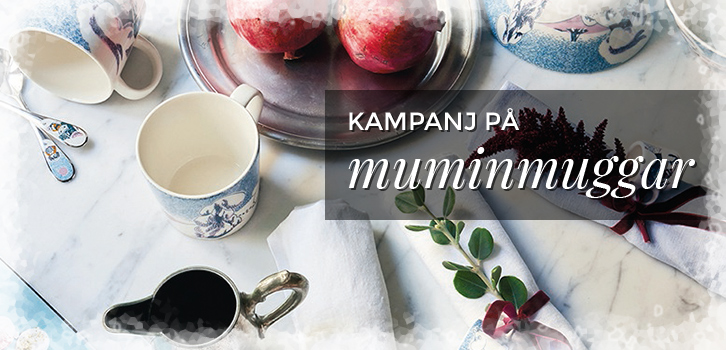 Kampanjpris på alla muminmuggar!