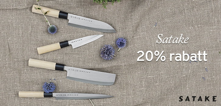 20% på hela Satake-sortimentet!